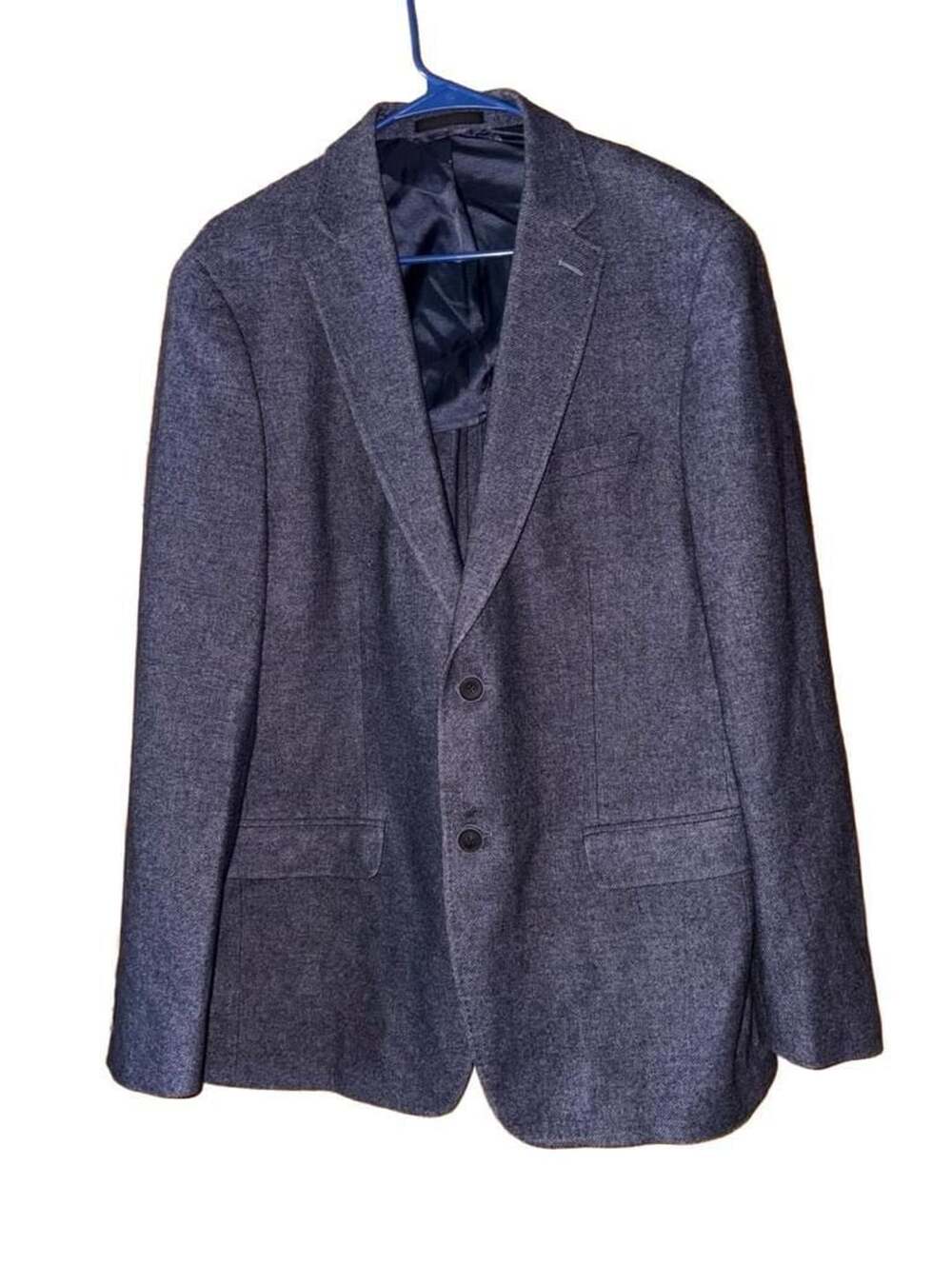 Calvin Klein Extreme Slim Fit Herringbone Sport Coat, 42R